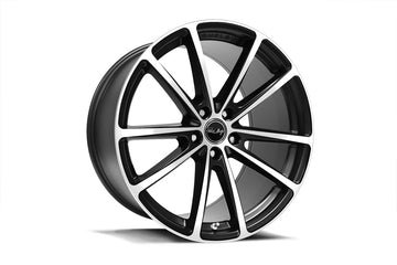 Carroll Shelby Wheels CS10 - 20 x 9.5 in. - 5 x 114.3 - 37mm Offset - Black Machined