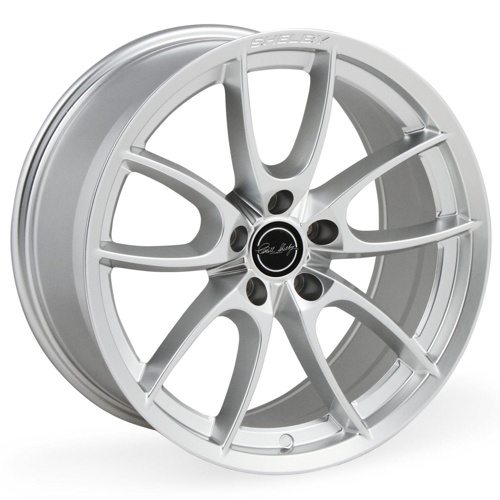 Carroll Shelby Wheels CS5 - 19 x 9.5 in. - 5 x 114.3 - 34mm Offset - Chrome Powder