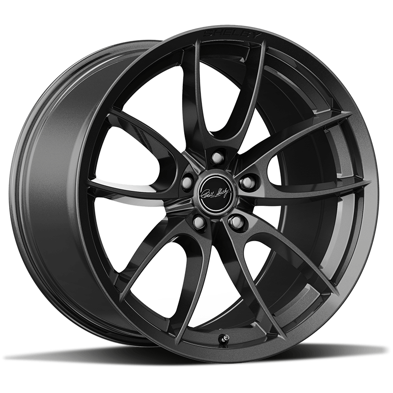 Carroll Shelby Wheels CS5 - 19 x 9.5 in. - 5 x 114.3 - 34mm Offset - Gunmetal